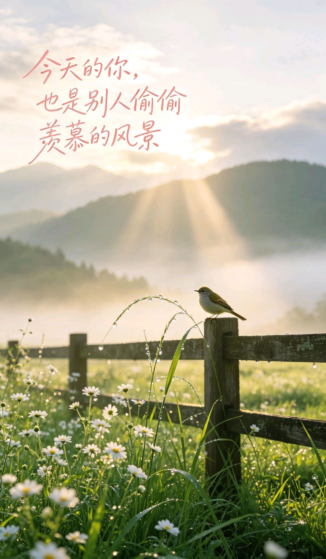 今天的心情美美哒说说，天天开心高情商简短