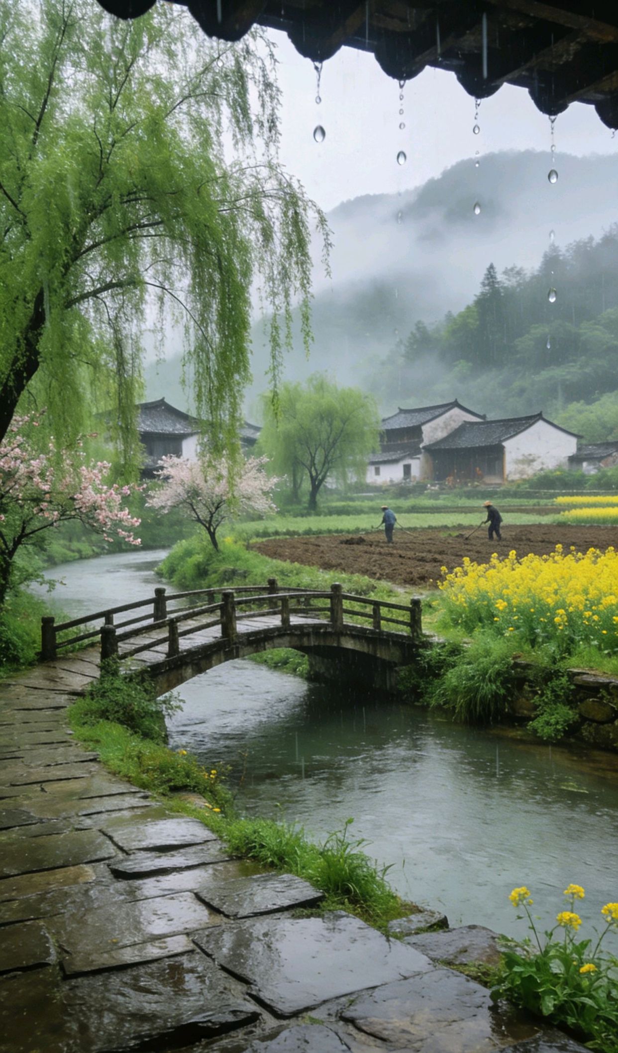 生活一半是风景一半是，朋友圈短句干净